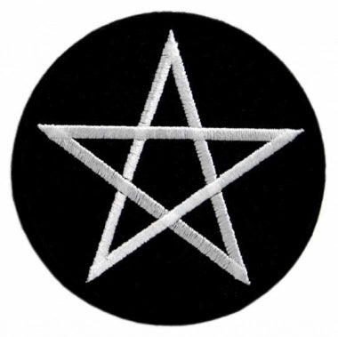 Pentagramm Patch Aufnäher 