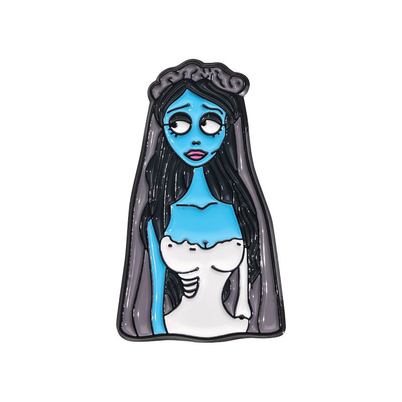 Kleiner Emaille-Anstecker EMILY ENAMEL PIN von Moon Attic