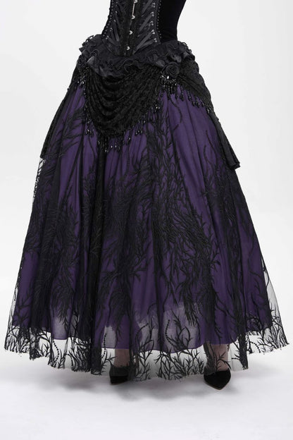Divine Darkness Skirt Purple Eva Lady