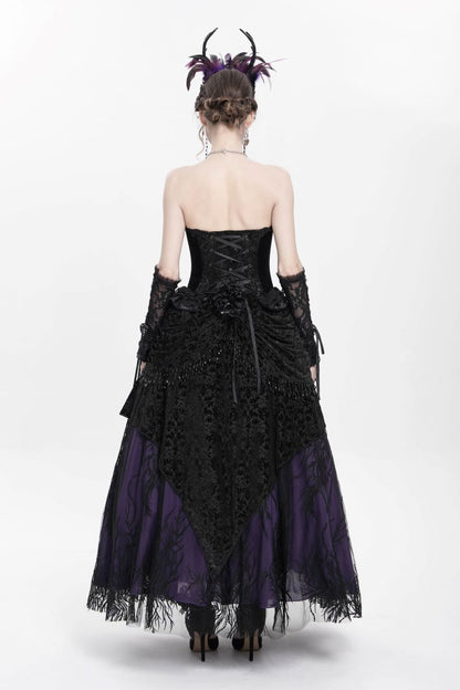 Divine Darkness Skirt Purple Eva Lady