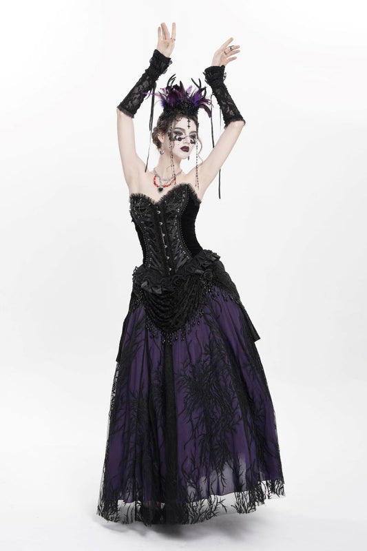 Divine Darkness Skirt Purple Eva Lady