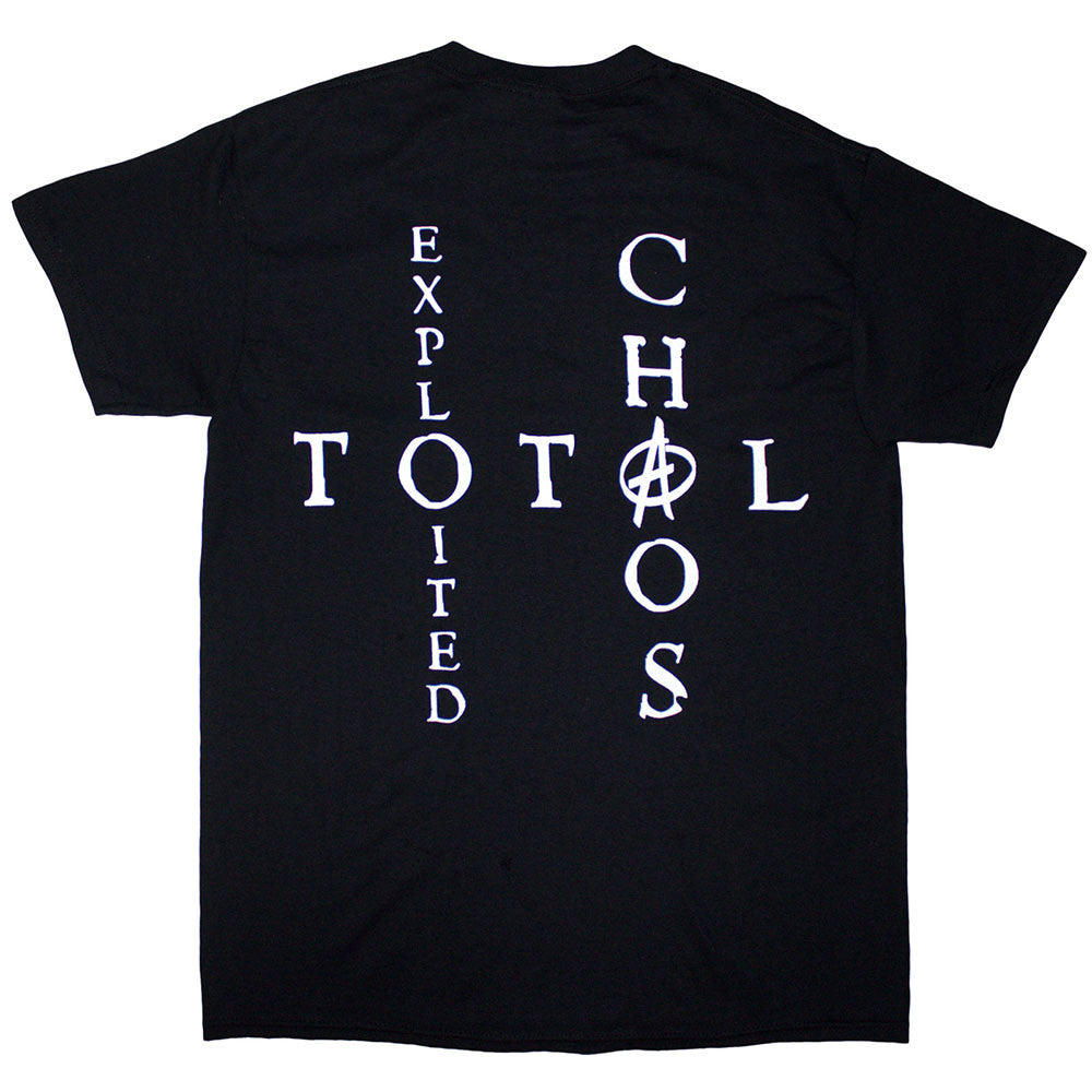 Lizensiertes The Exploited Mohican Skull Bandshirt