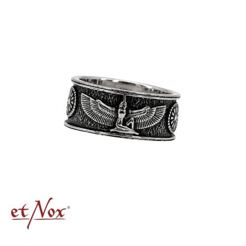 Edelstahlring Maat Ring von etNox
