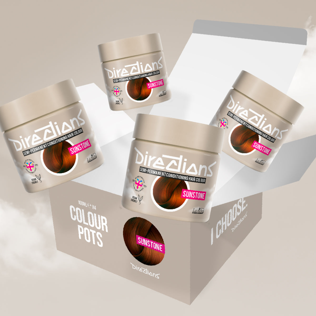 4 er SPARBOX SUNSTONE Haartönung Directions