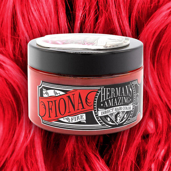 semi-permanente Haartönung FIONA FIRE in dem Farbton Hellrot von Herman's Amazing