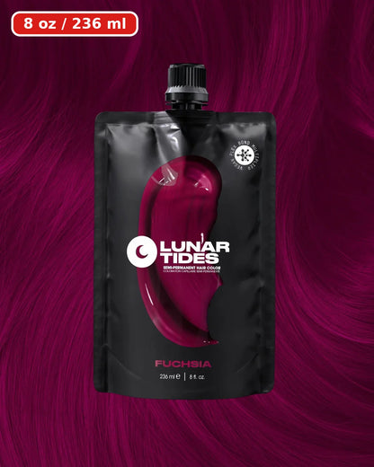 Fuchsia Pink Haartönung Lunar Tides