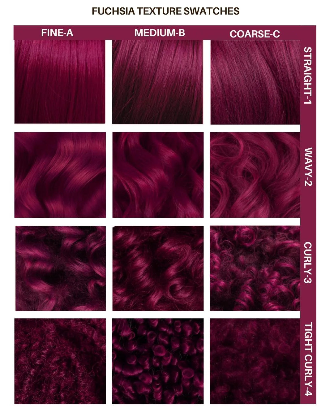 semi-permanente Haartönung Fuchsia Pink in dem Farbton kräftiges, dunkles Magenta von Lunar Tides