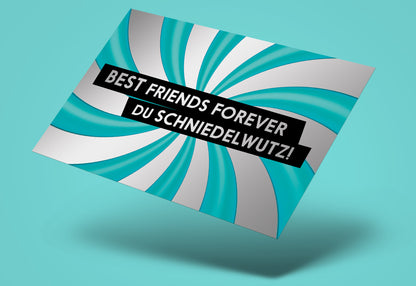 Best Friends Forever Fck You Card
