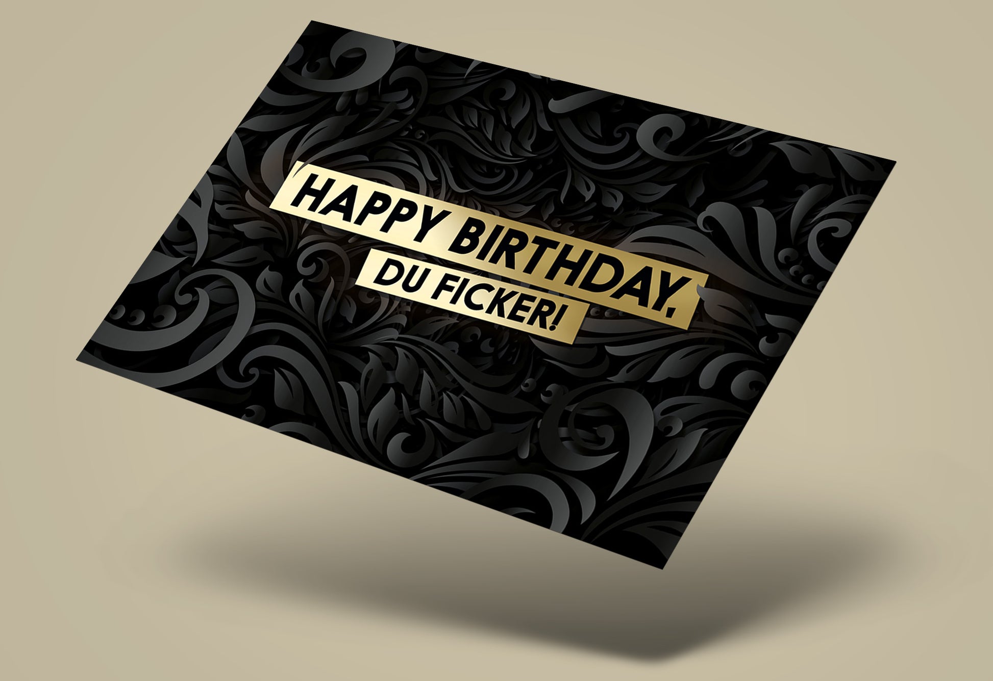 Happy Birthday, Du Ficker Fck You Card Geburtstagskarte Colours Shop Hamburg