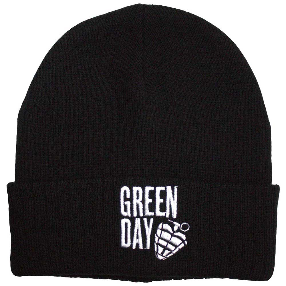 Lizensiertes Green Day Logo & Grenade Beanie