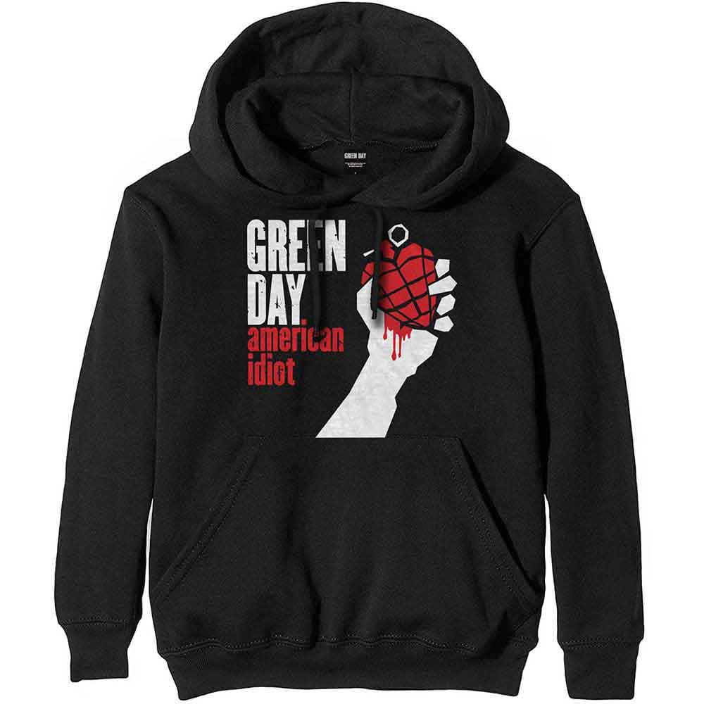 Lizensierter Pullover Green Day American Idiot Band-Hoodie