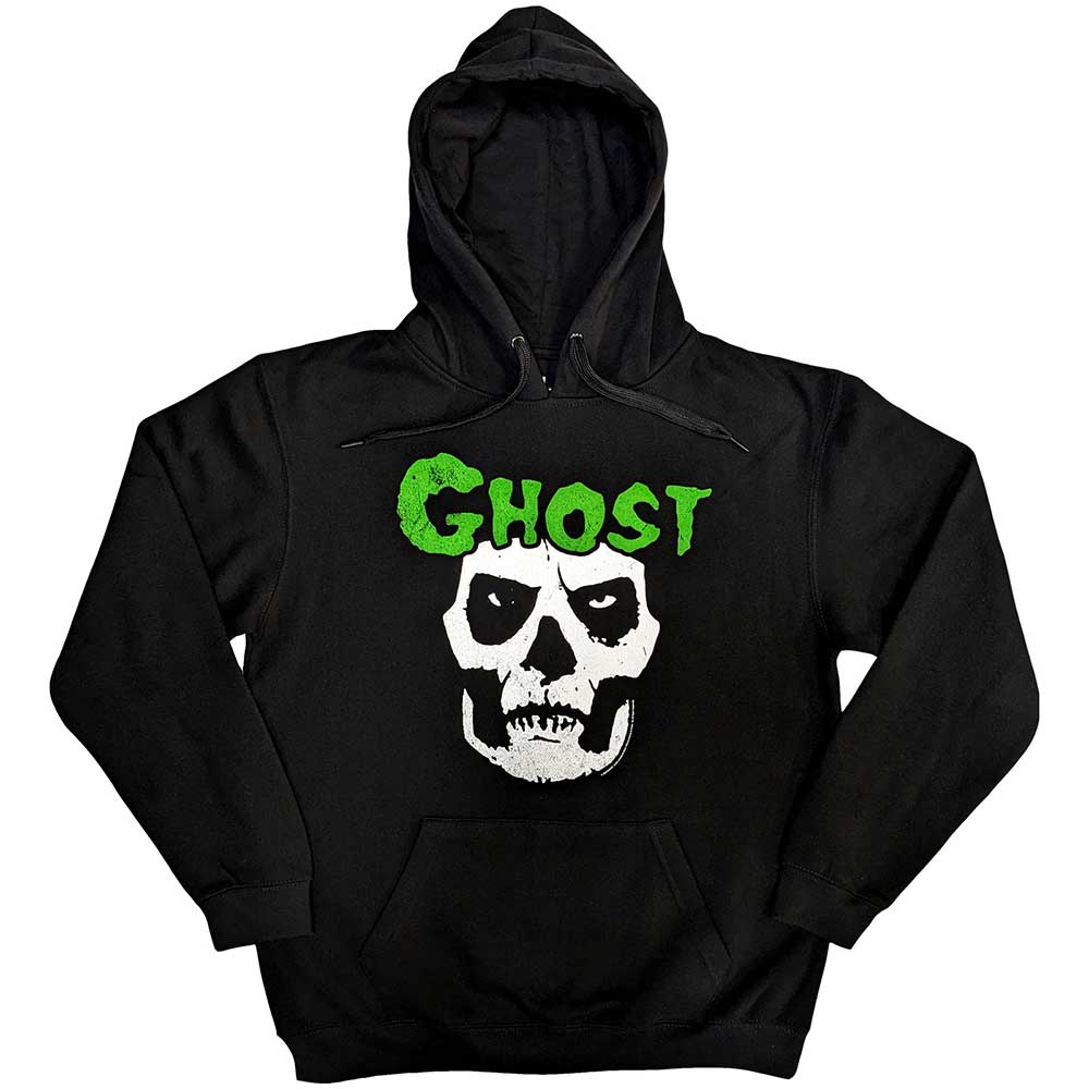 Lizensierter Pullover Ghost Skull Band-Hoodie