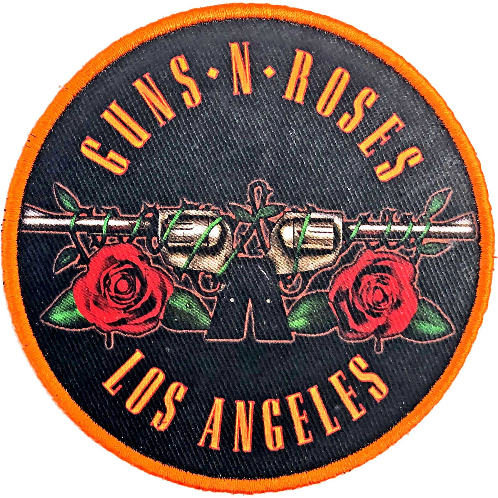 Guns N Roses Los Angeles Orange Patch Nr.112 Colours Shop Hamburg