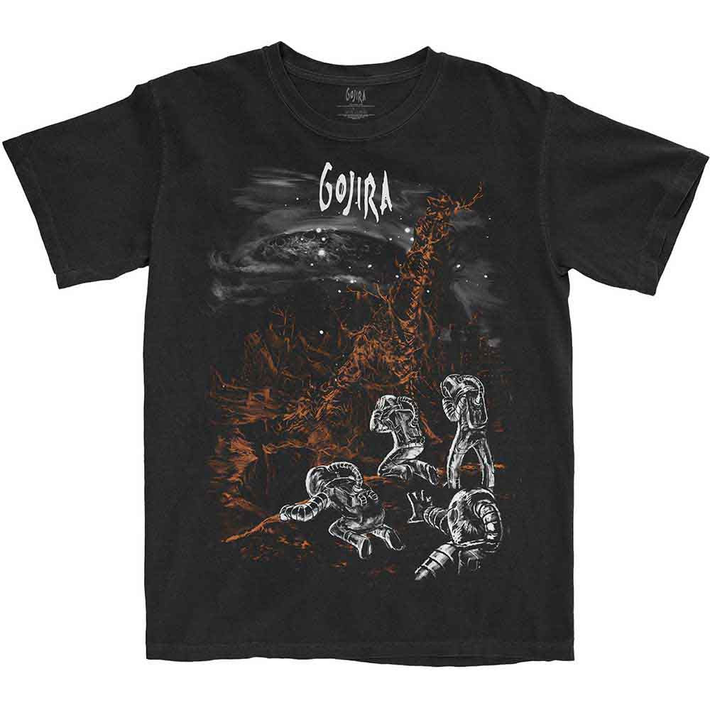 Lizensiertes Gojira Eiffel Falls Bandshirt