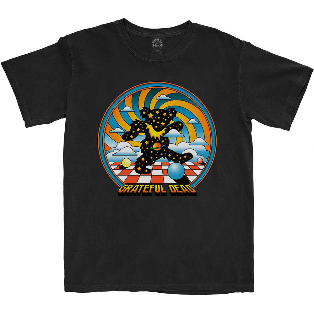 Lizensiertes Grateful Dead Stars Bear Bandshirt