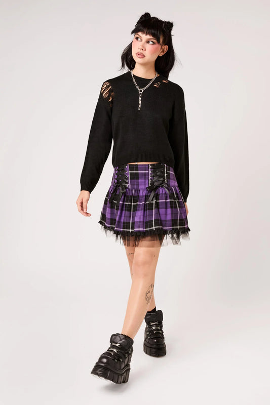 Quinzel Skirt purple  