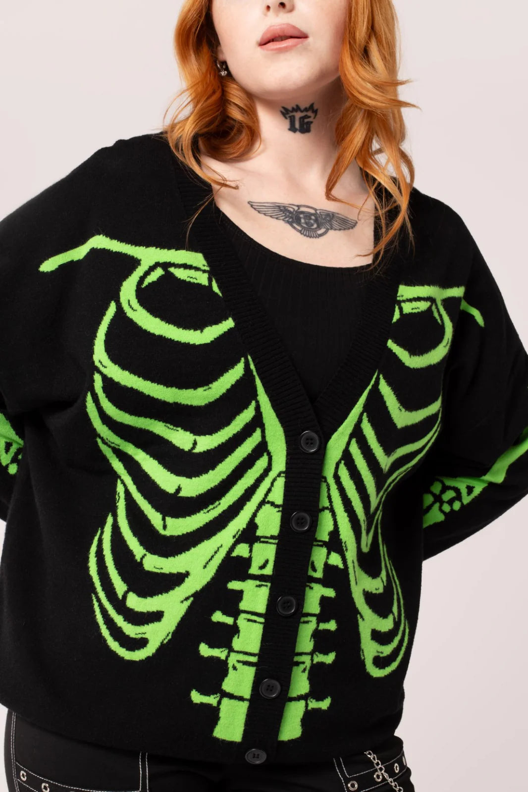 SKELETON CARDIGAN Hellbunny