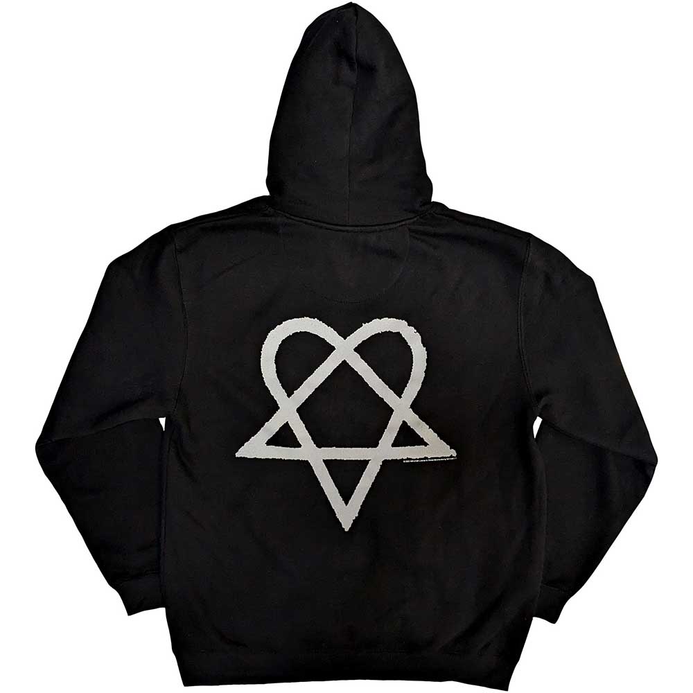 HIM Logo Band-Hoodie