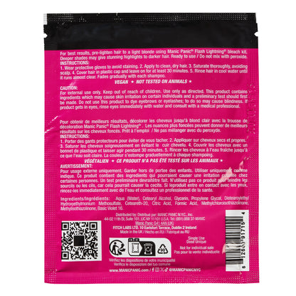 semi-permanente Haartönung HOT HOT PINK in dem Farbton Neonpink von Manic Panic