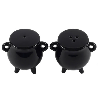 Witch's Cauldron Salt &amp; Pepper Shakers Mayer Chess