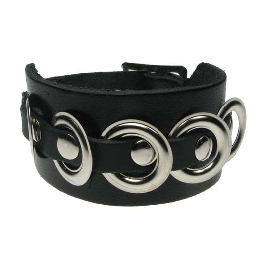 Breites Armband Flachring 1-reihig