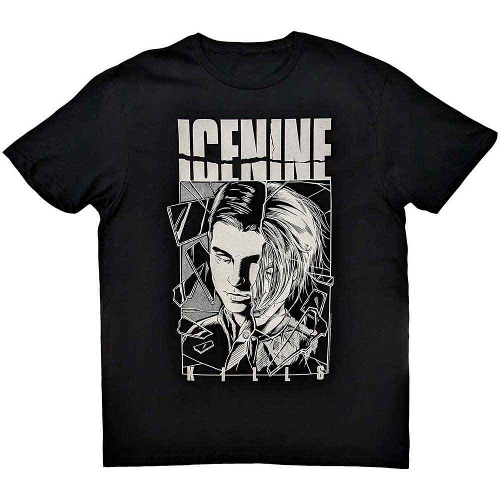 Lizensiertes Ice Nine Kills Shower Scene Split Face Bandshirt