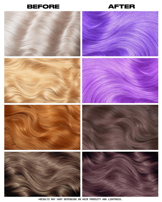 semi-permanente Haartönung Iris Pastel Purple in dem Farbton Pastelllila von Lunar Tides