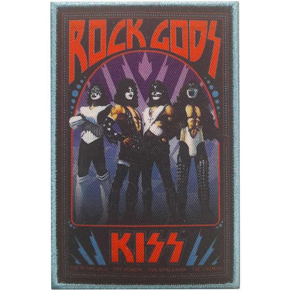 KISS Rock Gods Patch Nr.12 Colours Shop Hamburg