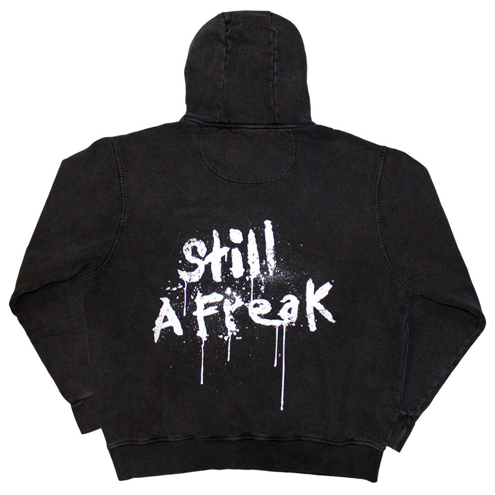 Rückseite lizensierter Pullover Korn Still A Freak Wash Collection Band-Hoodie mit Backprint