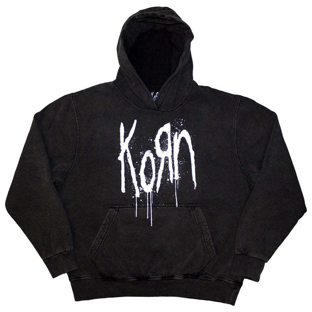 Lizensierter Pullover Korn Still A Freak Wash Collection Band-Hoodie mit Backprint