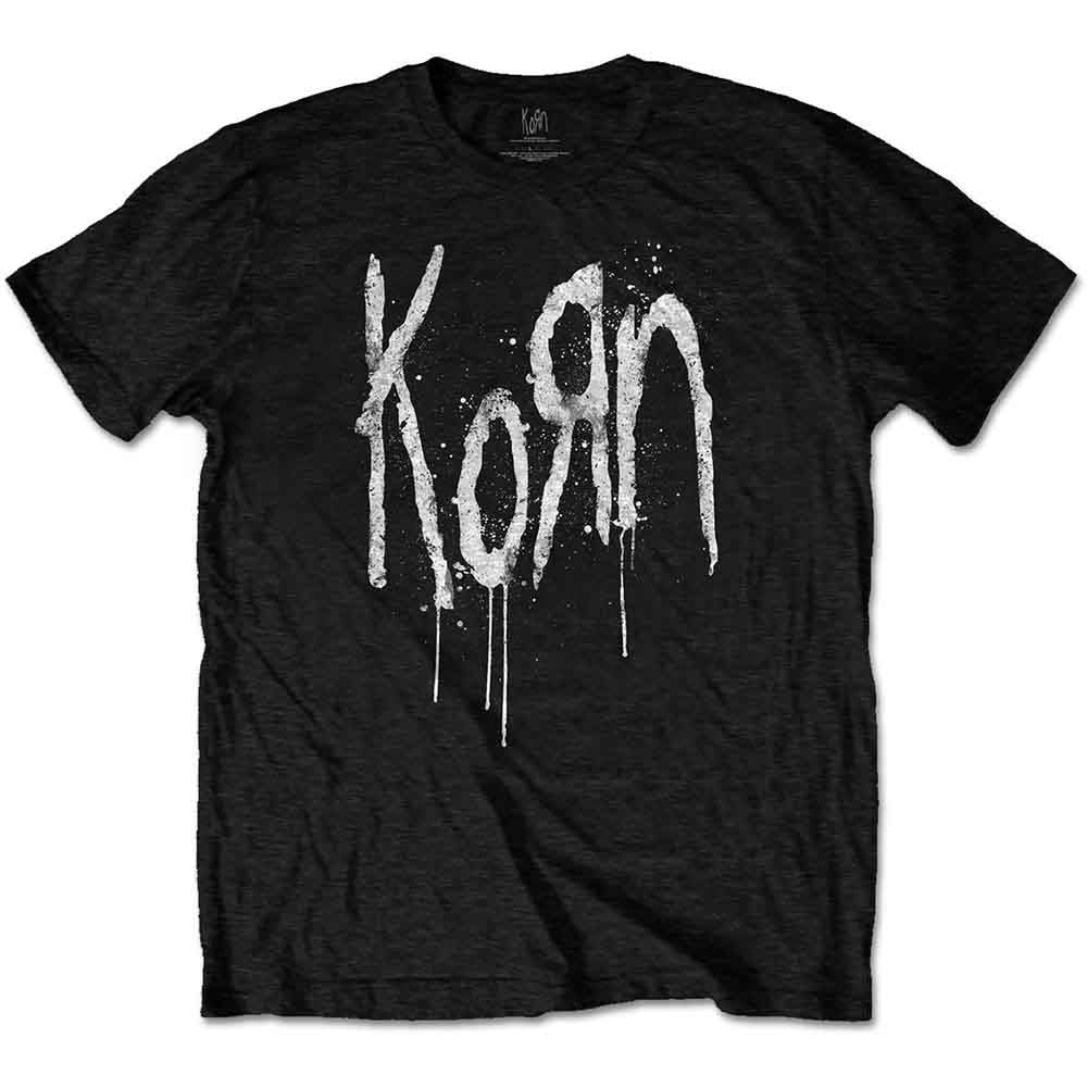 Lizensiertes Korn Still A Freak Bandshirt mit Korn-Schriftzug und Still A Freak-Aufschrift auf Rückseite