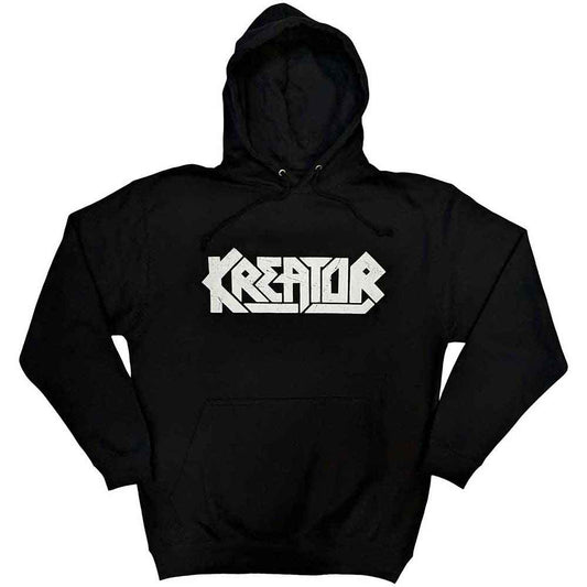 Lizensierter Pullover Kreator Satan Is Real Band-Hoodie mit großem Backprint