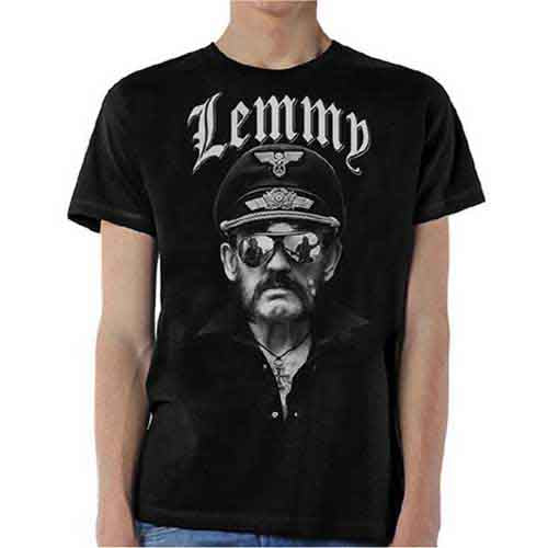 Lizensiertes Lemmy Mf'ing Bandshirt mit Lemmy-Portraitprint