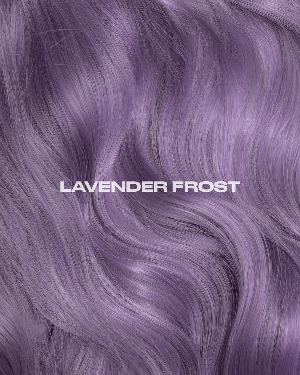 semi-permanente Haartönung Lavender Frost in dem Farbton Pastel Lila mit silbernen Untertönen&nbsp;von Lunar Tides
