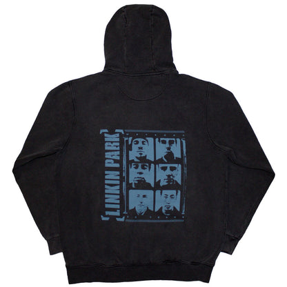 Rückseite lizensierter Pullover Linkin Park Meteora Portraits Wash Collection Band-Hoodie mit Backprint