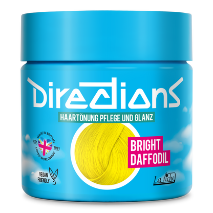BRIGHT DAFFODIL Haartönung Directions