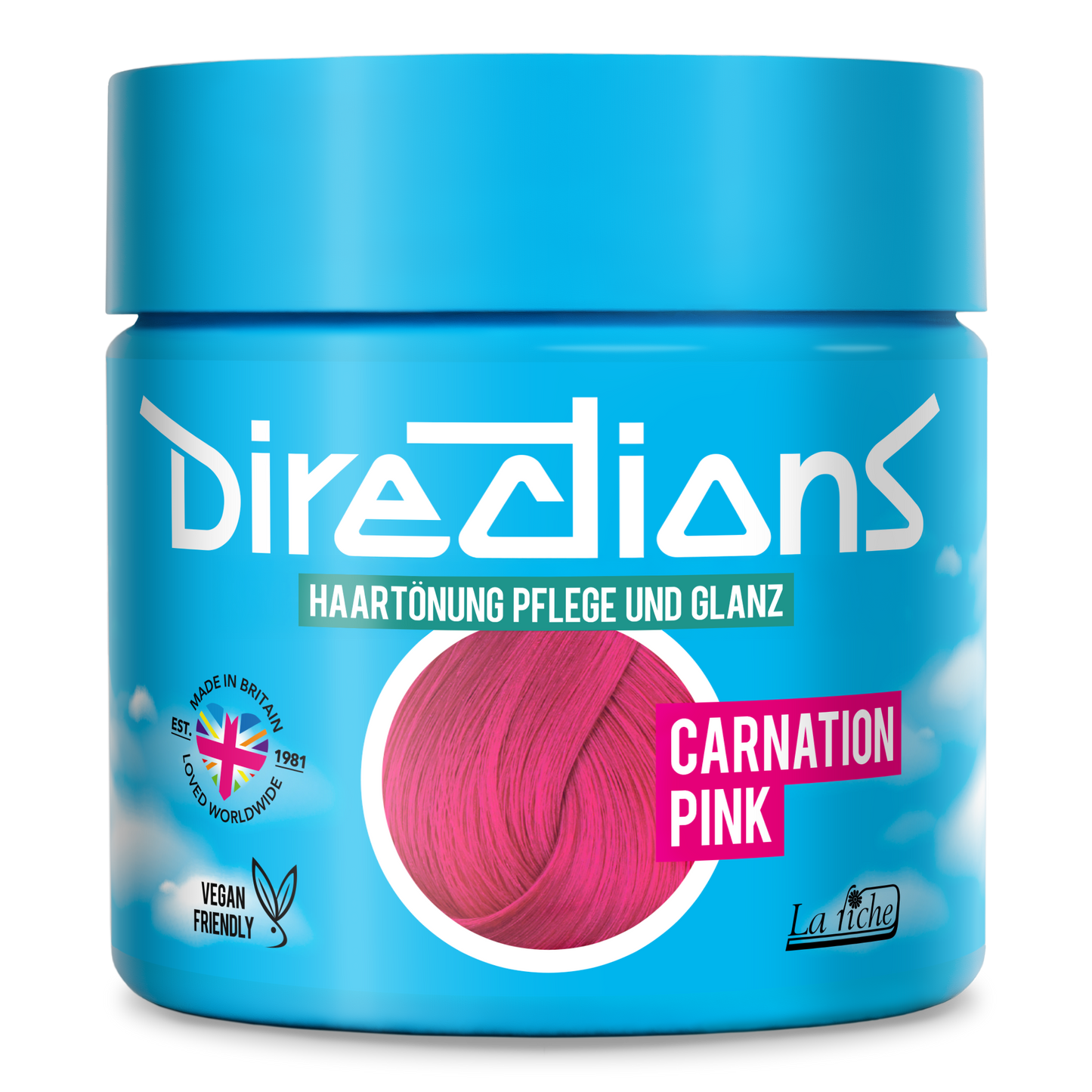CARNATION PINK Hair Color Directions
