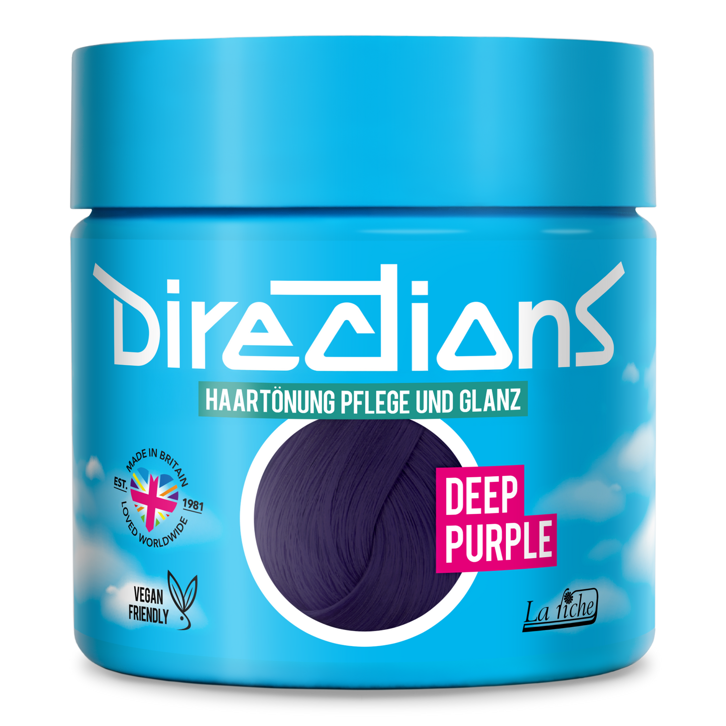 DEEP PURPLE Hair Color Directions