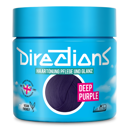 DEEP PURPLE Hair Color Directions