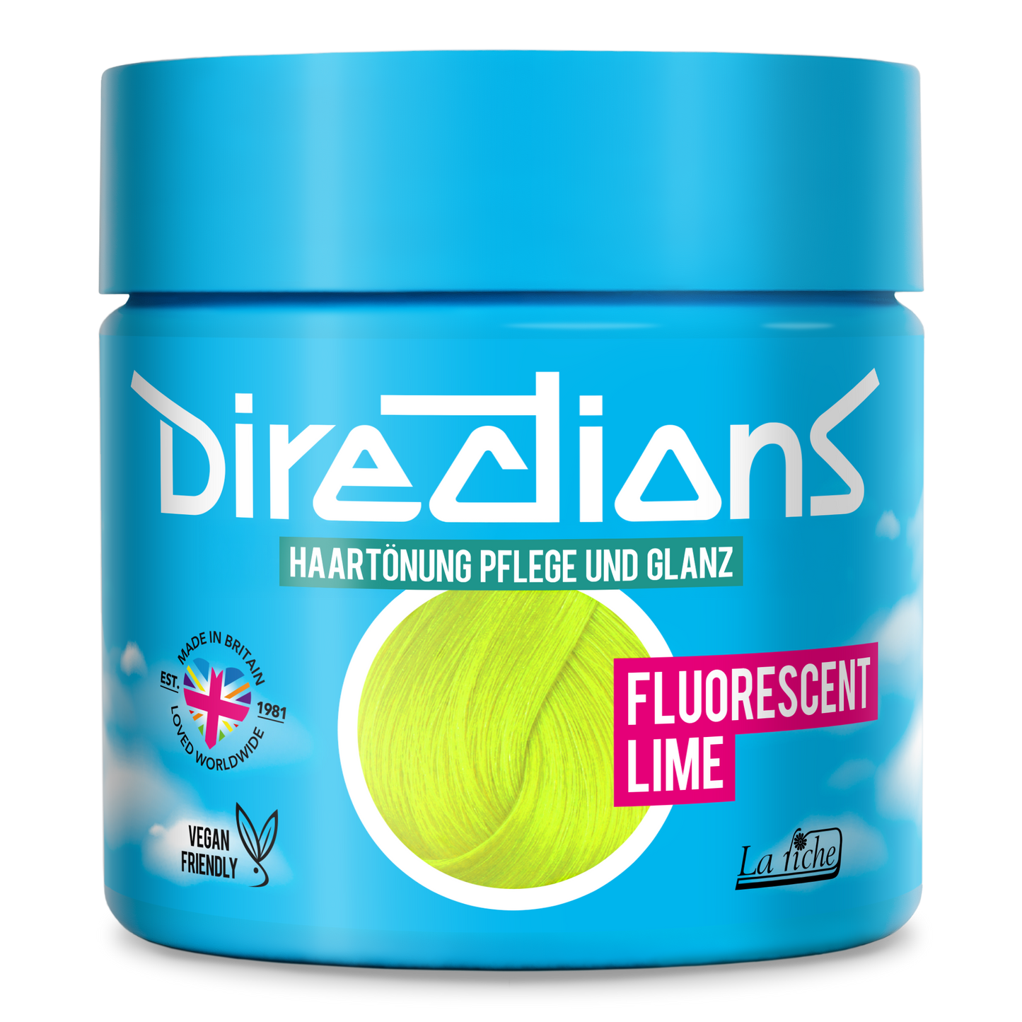 FLUORESCENT LIME Hair Tint Directions