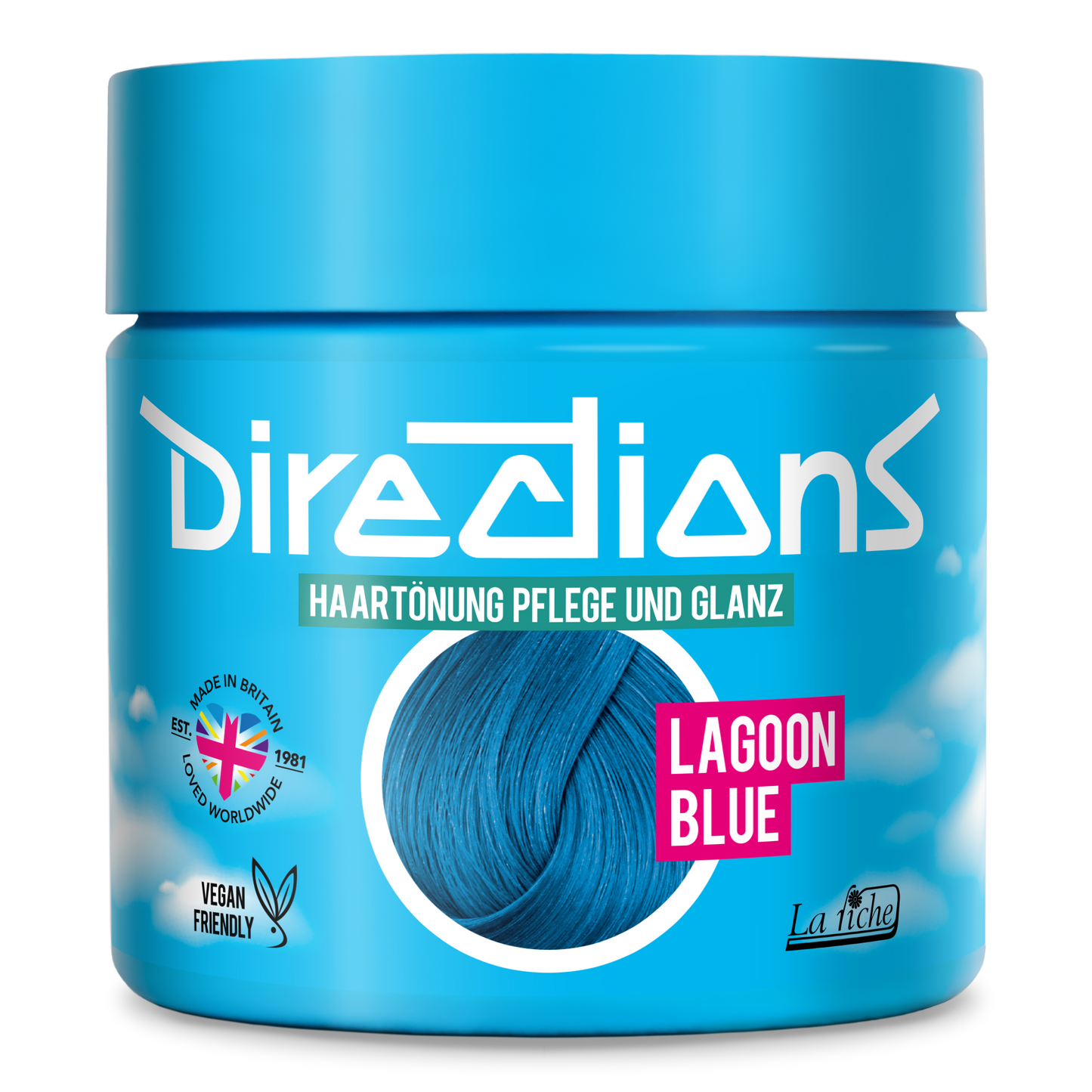 LAGOON BLUE Haartönung Directions