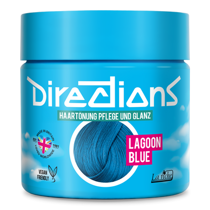 LAGOON BLUE Haartönung Directions