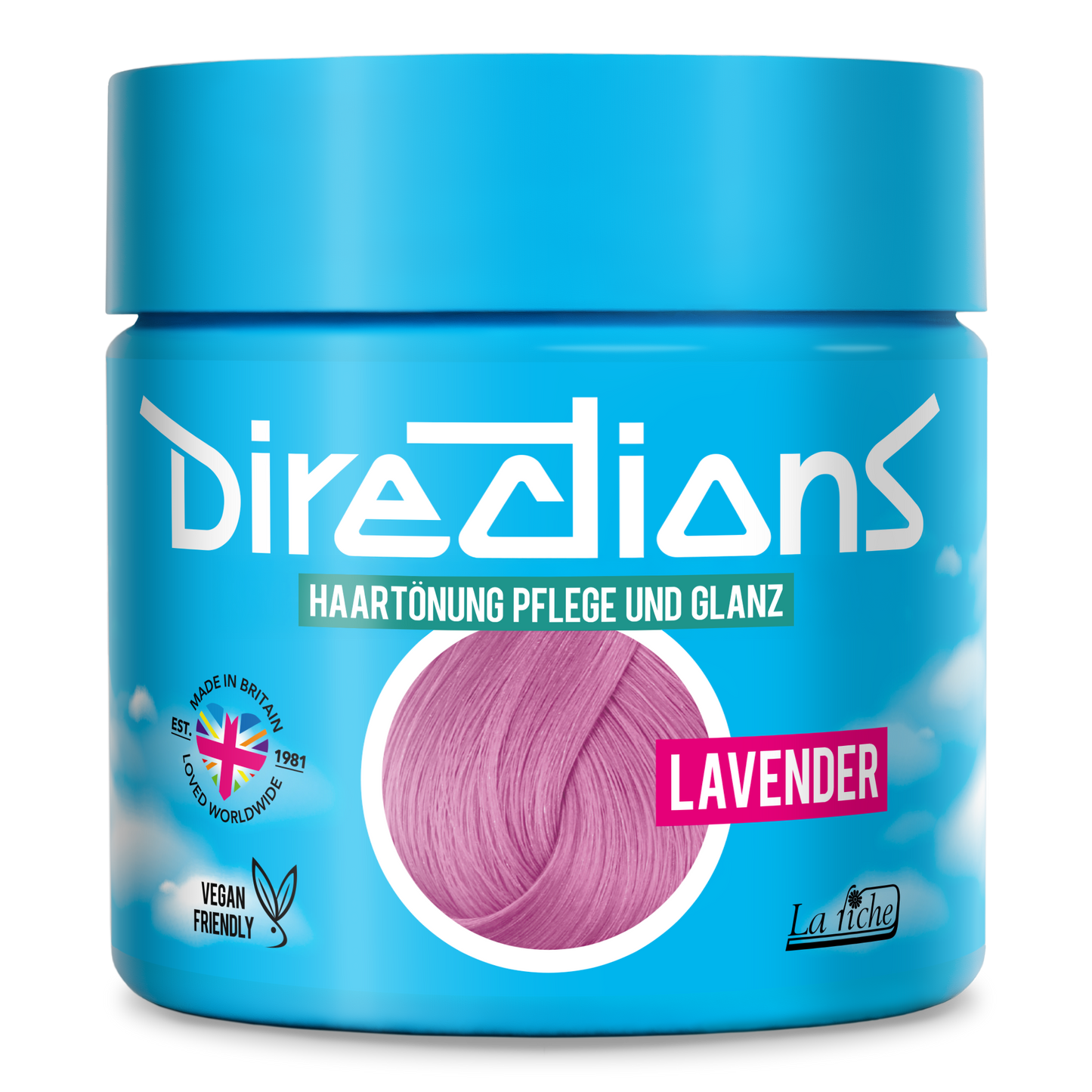 LAVENDER Haartönung Directions