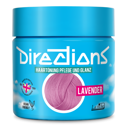 LAVENDER Haartönung Directions