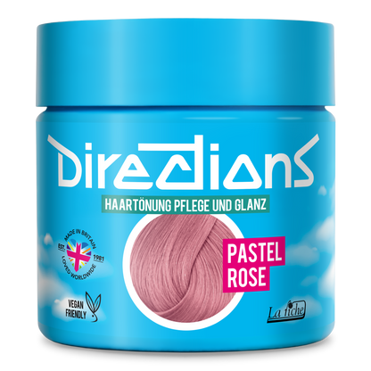 PASTEL ROSE Hair Tint Directions