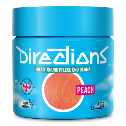 PEACH Hair Tint Directions