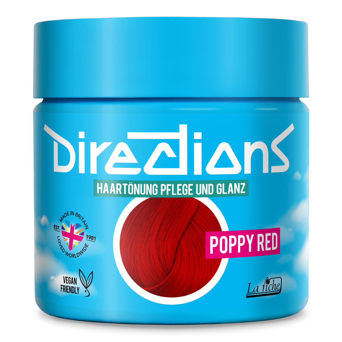 POPPY RED Hair Dye Directions