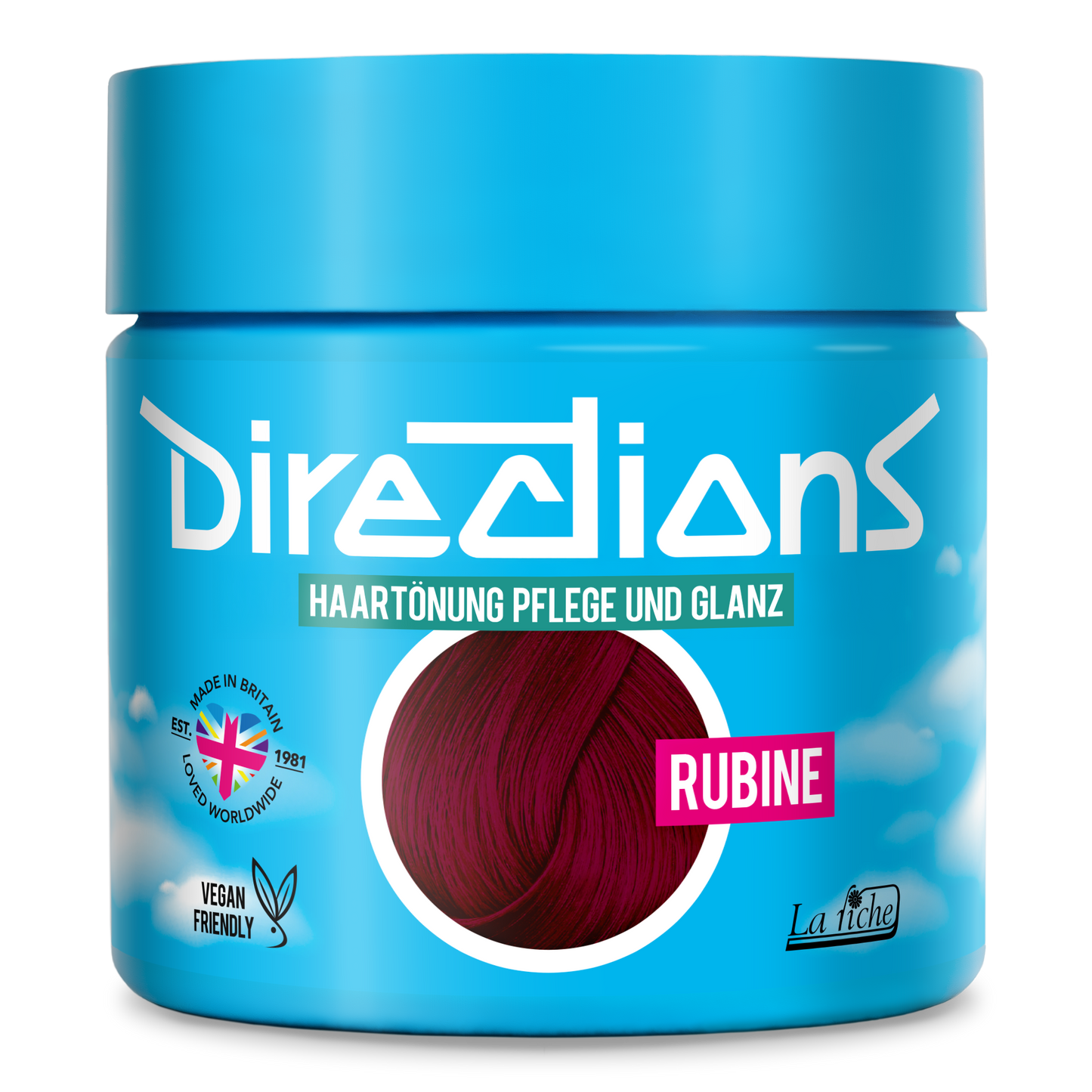 RUBINE Hair Color Directions
