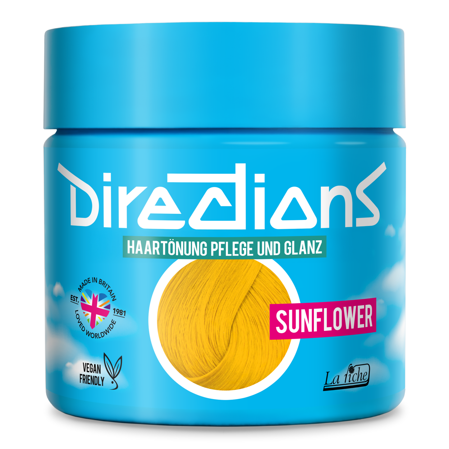 SUNFLOWER Hair Tint Directions