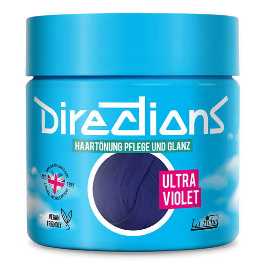 ULTRA VIOLET Hair Tint Directions
